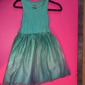 Cat & Jack Teal Tulle Dress size 5T